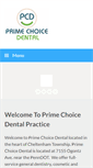 Mobile Screenshot of primechoicedental.com